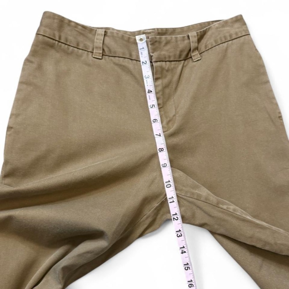 Vintage Y2K Gap Khakis Wide Leg Cropped Chino Pants, Women's Size 4 - Picture 11 of 12